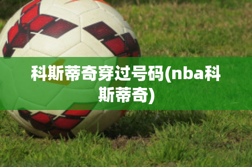 科斯蒂奇穿过号码(nba科斯蒂奇)